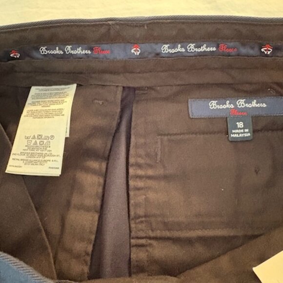 NWT Boys' Brooks Brothers Chino Pants - Picture 6 of 6